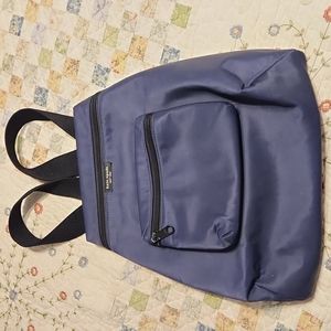 Kate Spade backpack, navy blue.